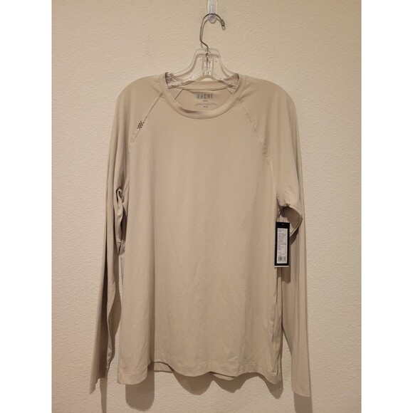 NWT Rhone Reign Long Sleeve Shirt Moisture Wicking Anti Odor UPF 50+ Mens Medium - Picture 4 of 8